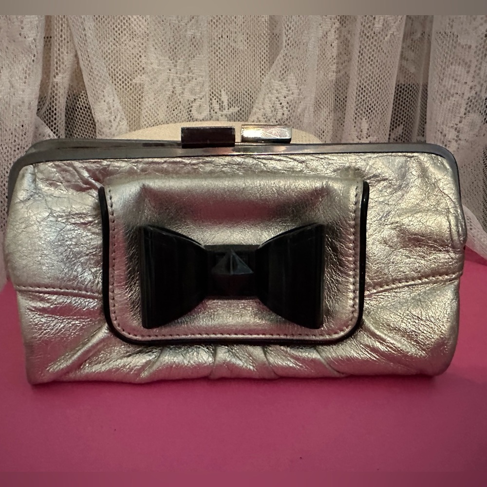 Betsey Johnson Wallet.. Gold & Black